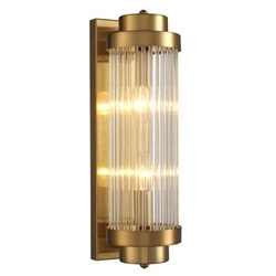 Nástěnné svítidlo STELO M zlaté 40 cm glamour do obýváku a ložnice Step into Design