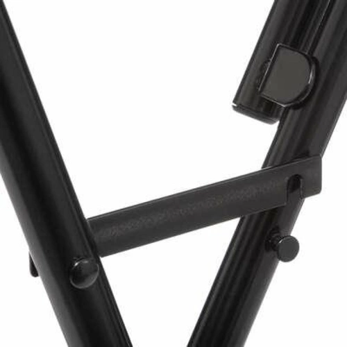 Skládací jídelní stůl pro čtyři osoby černý outlet