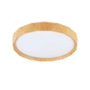 Stropní svítidlo Cadix bílá+dřevo 24W LED 38,5 cm bílé stínidlo