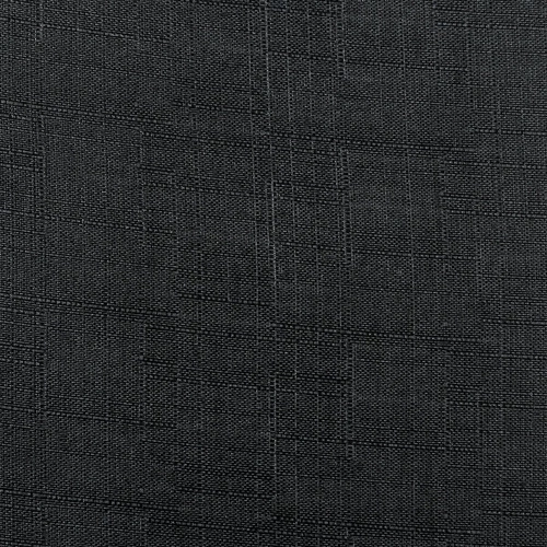 Čalouněná jídelní židle Tyka černá v loft stylu na kovových nohách Atmosphera