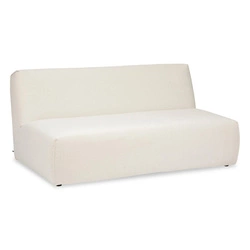 Modulární dvoumístná pohovka Kiona bílá bouclé skandinávský styl do obýváku Atmosphera