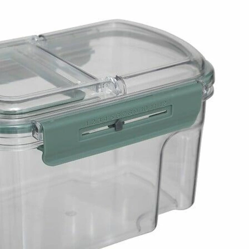 Hermatické krabička Neo zelená jednoduchá 1,5L