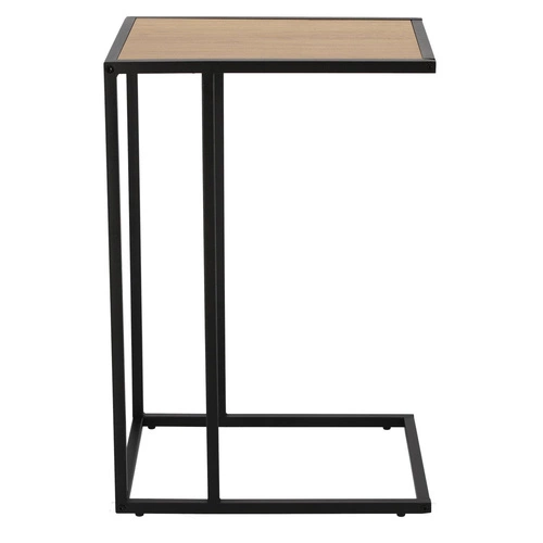 Konferenční stolek Oxford obdélníkový moderní dubový s policí do obýváku Intesi