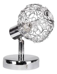 Nástěnné svítidlo Collar moderní nastavitelný chrom glamour do ložnice a předsíně CANDELLUX