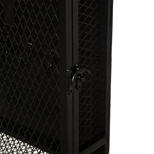 Nástěnný kovový věšák na klíče Mario černý moderní do předsíně Atmosphera