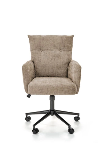 Ergonomická kancelářská židle Resof béžová otočná s nastavitelnou výškou na práci Intesi