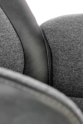 Ergonomická kancelářská židle Ragen šedá otočná k psacímu stolu s nastavitelným opěradlem Intesi