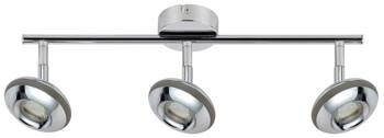 Skipper stropní světelný pás 3x6W LED cob kulatá hlava 1e s kloubovým systémem kd chrom