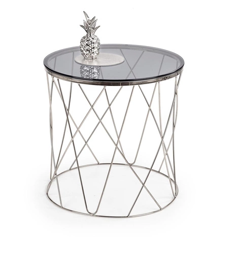 Konferenční stolek Borda chrom, sklo -