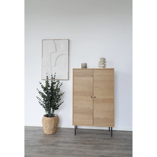 House Nordic skleněný hnědý dekorativní svícen do obývacího pokoje 11,5 cm