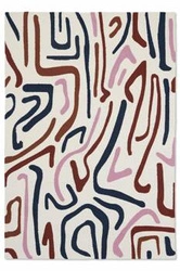 Venkovní koberec Synchronic Orchid 140x200 boho snadno čistitelný na terasu a balkon multicolor