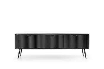 TV skříňka Seda černá/ nohy černé