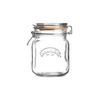Sklenice 1l, Square Clip Top Jar KILNER