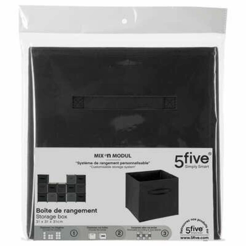 Box / Krabice do regálu šedá 31x31x31cm