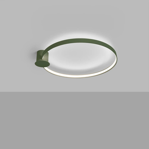 Stropní LED svítidlo RIO 78 moderní olivové kulaté do obýváku a ložnice Thoro