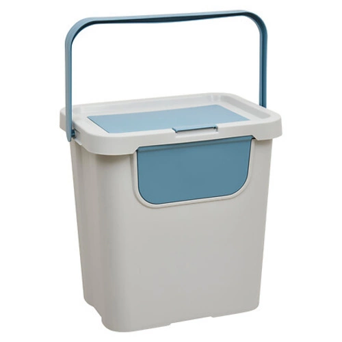 Plastový třídicí koš 24L 5five simply smart modro-šedý do kuchyně a koupelny