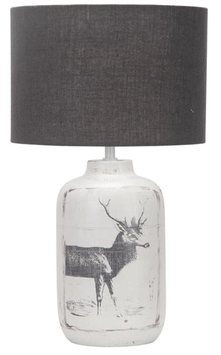 Stolní lampa Walia 2 42cm 1x60W E27 stříbrná