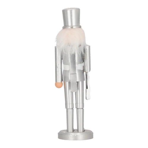 Stříbrný louskáček s kloboukem