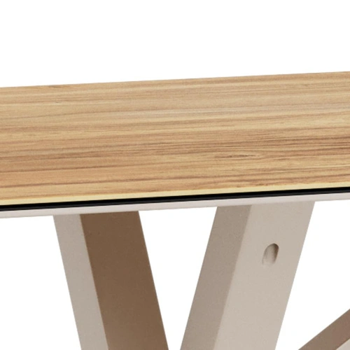 Stůl Heaven 160x90 moderní jídelní keramika divoký dub