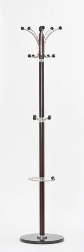 Stojanový věšák do předsíně Capricorne wenge dřevěný moderní Intesi 185 cm