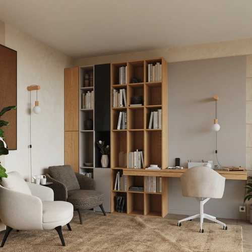 Nástěnné svítidlo NIMBI G9 dřevěné s nastavitelnou výškou a vypínačem do ložnice Sollux