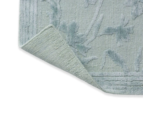 Koberec do obýváku Rye Sage 200x280 klasický ručně tkaný květinový snadno čistitelný Laura Ashley