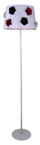 Stojací lampa Rosa 3x40W E14 bílá