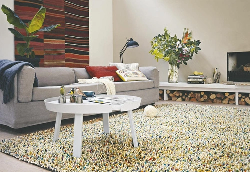 Vlněný shaggy koberec Shaggy Rocks Mix II 140x200 cm moderní do obýváku Carpets&More