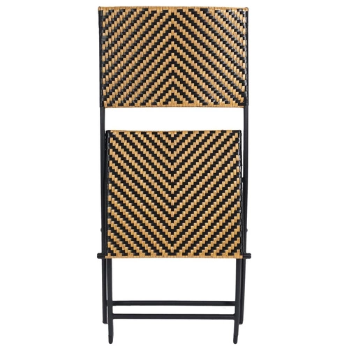 Kostkovaná skládací židle Marron