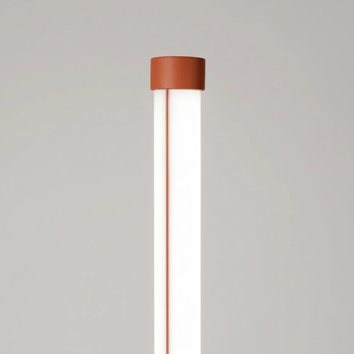 Stojací lampa do obývacího pokoje TRANG moderní LED terakota 150 cm