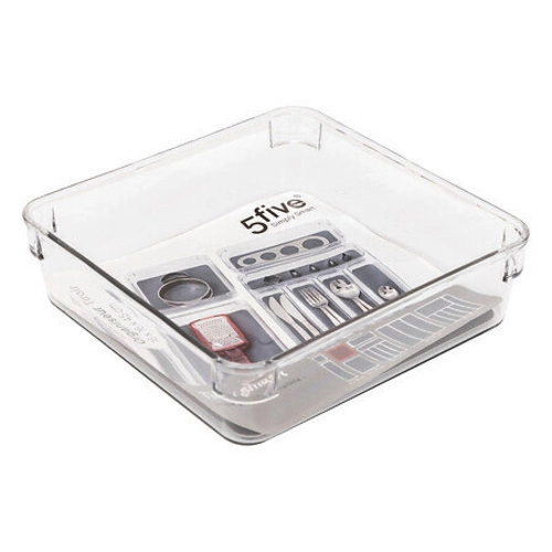 Organizátor do šuplíku Tidy šedý 16x16 cm