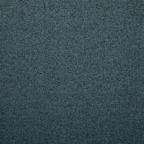 Čalouněná jídelní židle Baya v modré barvě s dřevěnými nohami moderní