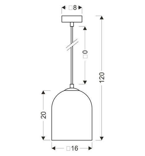 Závěsné svítidlo Klea černé s kouřovým sklem moderní do obýváku nebo nad stůl