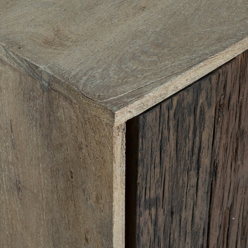 Rustikální dřevěná komoda s šuplíky Koval multicolor do obýváku 115 cm Atmosphera