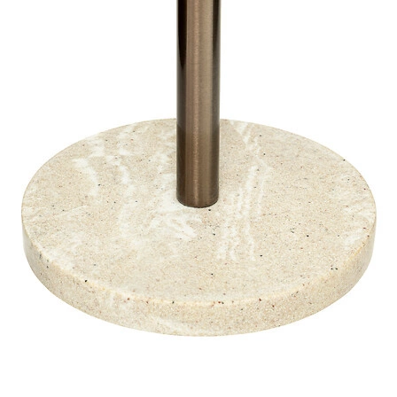 Luxusní stojan na toaletní papír Come 5five simply smart béžový se stříbrnou do koupelny 59,5 cm