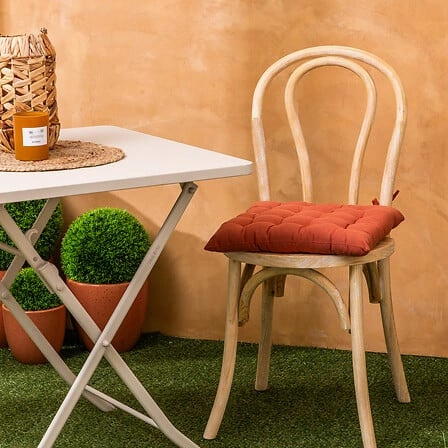 Jídelní židle Drevo Atmosphera z masivu a ratanu skandinávský styl přírodní