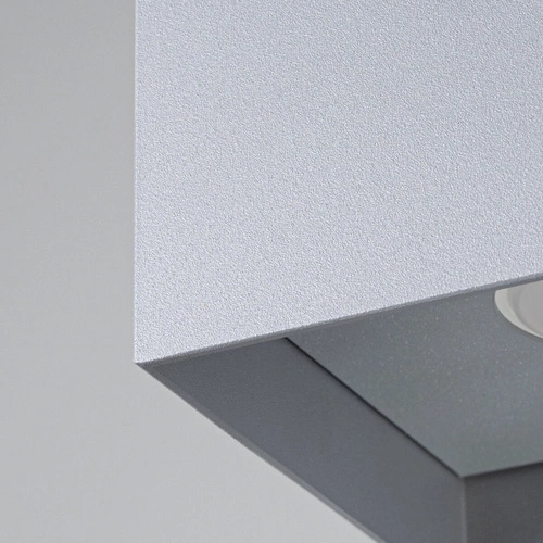 Stropní svítidlo HATI šedé minimalistické hliníkové do obýváku a ložnice SOLLUX