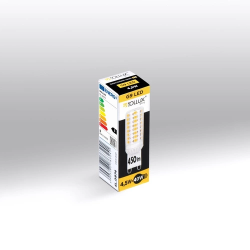 LED žárovka G9 3000K 4,5W 450lm