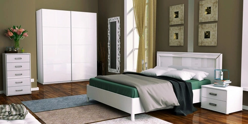 Ložnicová sestava nábytku Bella bílá