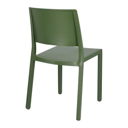 Zahradní židle Kate zelená z plastu SCAB Design, stohovatelná, snadné čištění