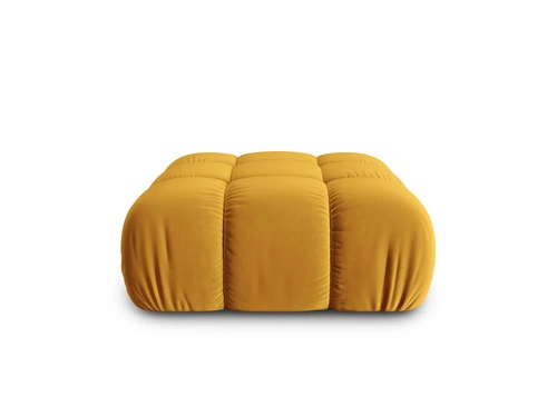 Taburet Bellis Yellow Velvet