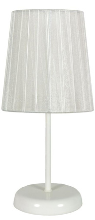 Stolní lampa Rifasa 1x40W E14 bílá