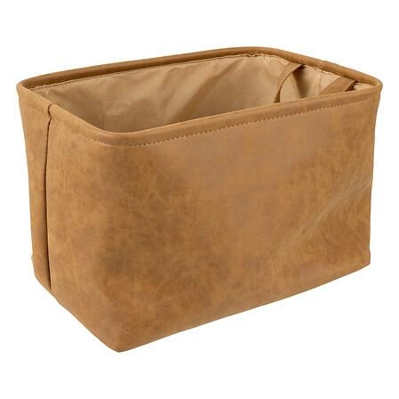 Sada 3 hnědých dekoračních košů Roméo Atmosphera na ukládání drobností