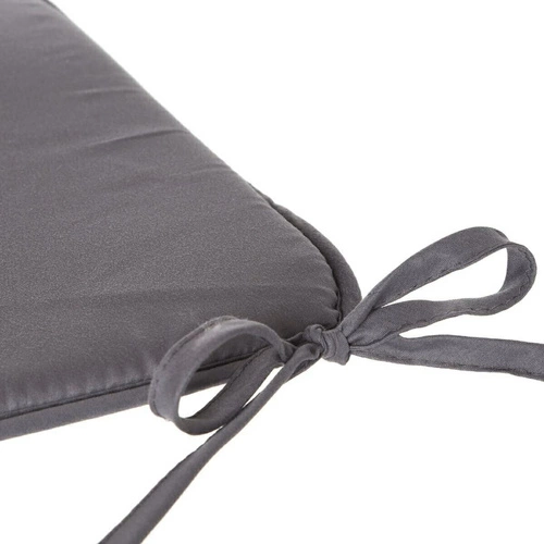 Oboustranný sedák na židli Atmosphera 39x39 cm tmavě šedý do jídelny a kuchyně