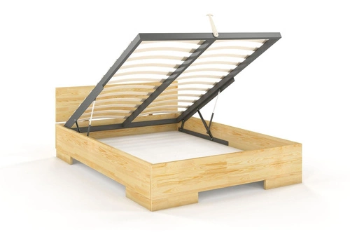 Dřevěná postel Spectrum Maxi do ložnice s úložným prostorem 200x220 skandinávský styl na míru