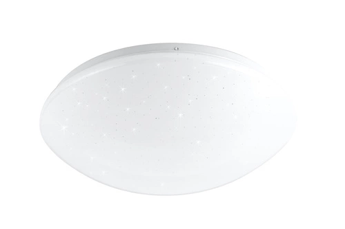 LED stropní svítidlo Magnus 38 cm bílé kulaté moderní do obýváku a ložnice