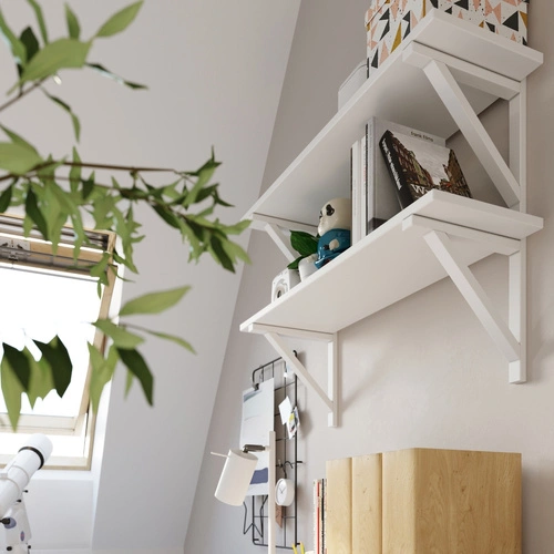 Stolní lampa RING bílá moderní s nastavitelným úhlem do kanceláře a ložnice kovová SOLLUX