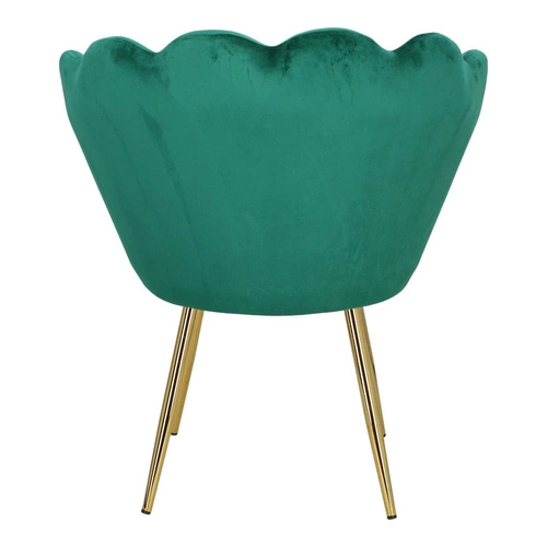 Židle Shell Florence VIC zelená  