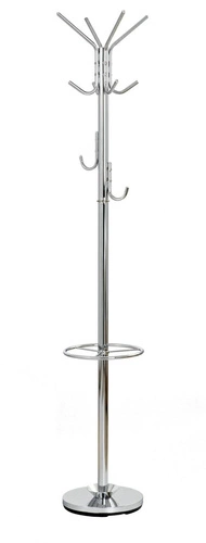 Stojanový věšák na oblečení do předsíně Chevre chrom moderní kovový Intesi 181 cm