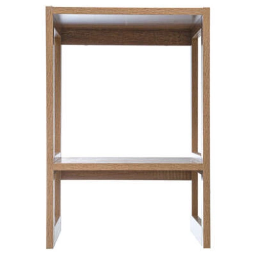 Moderní bambusová stojací police na knihy a květiny 5five Simply Smart do obýváku